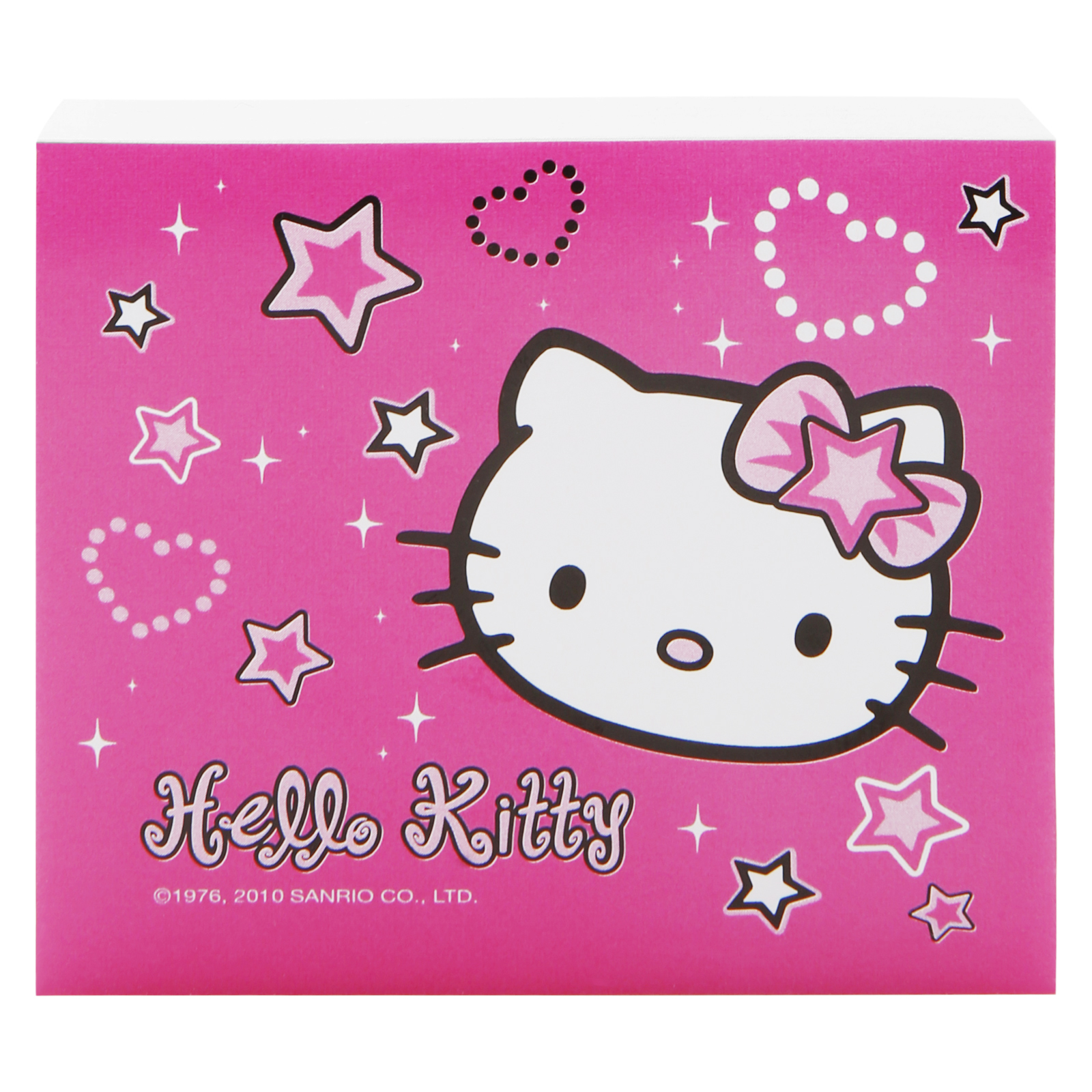 Hello Kitty Star Sticky Memo, Pink