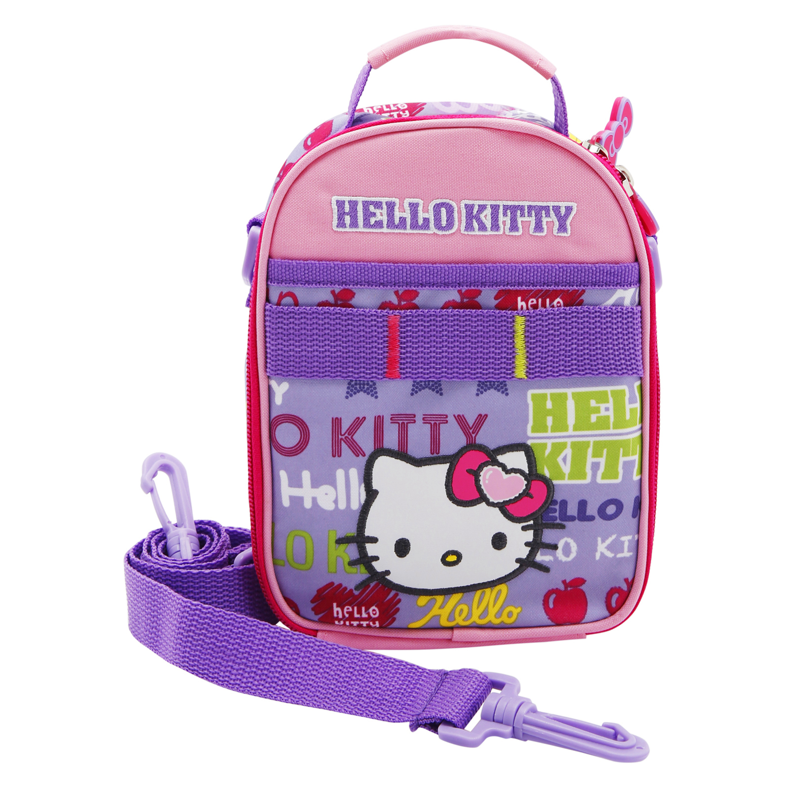 Hello Kitty Insulated Lunch Bag with Lunch Container, Pink